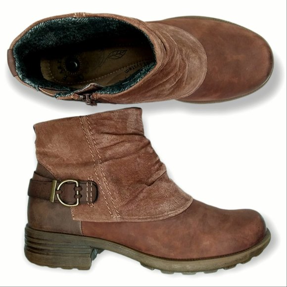 Earth Origins Shoes Earth Origins Paige Suede Ankle Boots Size 85m